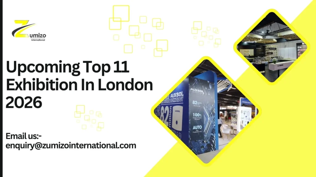 Upcoming Top 11 Exhibition in London 2026 | Zumizointernational.com