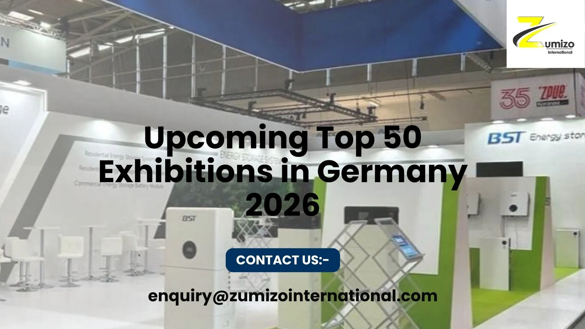 Exhibition Stand Builder in Germany | zumizointernational.com